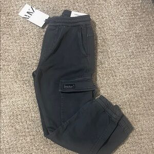 Zara cargo pants size 8 NWT charcoal